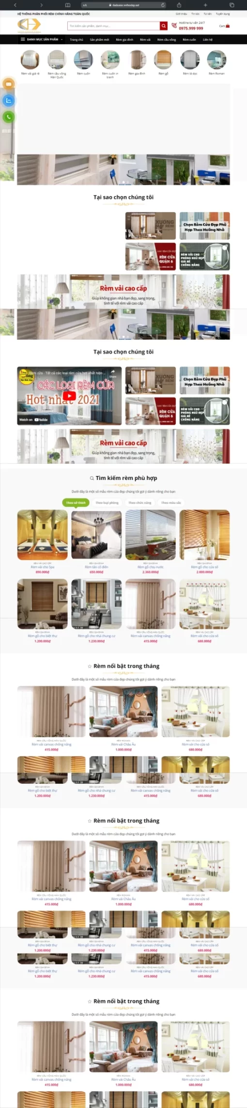 Mẫu Website Dashome – T115