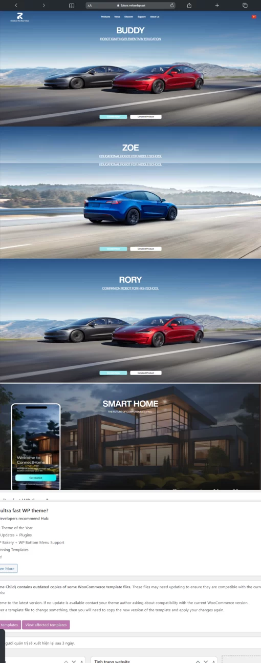 Mẫu Website Future – T126